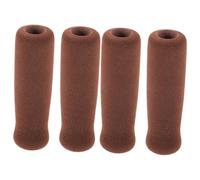 BESTYASH 2 Ensembles Couvercle De Poignée De Béquille Rembourré Poignées Mousse Accessoires De Béquille Sous Les Bras Mains Envelopper Brèches Marcheur Brun Éponge 2 Pièces * 2