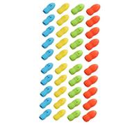BESTYASH 2 Ensembles Couvre-tête De Brosse À Dents Silicium Couvre-têtes De Brosse À Dents Portables Adulte Couvertures De Brosse À Dents pour Le Voyage Couleur Aléatoire 20 Pièces * 2