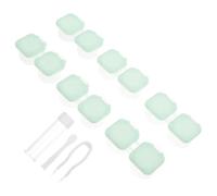 BESTYASH 2 Ensembles Étui à Lentilles Cosmétiques Boîte à Lentilles Étui De Voyage Invisible Accessoires De Voyage Boîte Entretien