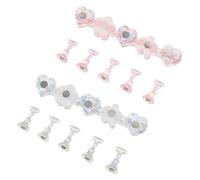 BESTYASH 2 Ensembles Nail Practice Tray Holographic Magnetic Nail Display Rack Heart Shaped Holder And Painting