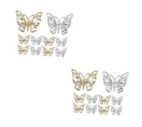 BESTYASH 2 Ensembles Perceuse À Ongles Charme D'ongle De Mignon Branché Breloques Pour Les Ongles Charmes D'ongles 3d Pour Nail Art Alliage 10 Pièces * 2