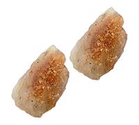 BESTYASH 2 Ensembles Soleil Naturelle Cristaux De Pour Thérapie Énergétique Irégulière Pour Yoga Et Relaxation 2 Pièces * 2