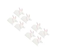 BESTYASH 2 Ensembles Tissu De Lapin Papier Petit Enfants Fournitures De La Fête De Pâques Décors De Vaisselle Serviettes De Fête Serviette D'anniversaire Lapin 20 Feuilles*2
