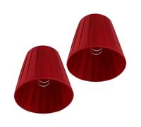 BESTYASH 2 pièces Abat Jour Tissu à Clipser pour Lampe de Chevet et Bureau Lot de Décoration Polyvalente et Résistante pour Lampes de Table Salon et Chambre