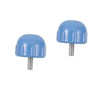 BESTYASH 2 Pièces Accessoires pour tige IV remplacement de pièce remplacement du bouchon fixateur de poignée support salin pièce de rechange pour support remplacement de vis abdos Bleu