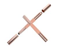 BESTYASH 2 Pièces Brosse à Lèvres Silicone Double Embout avec Capuchon Applicateur Correcteur Lèvres Pinceau Maquillage Rétractable pour Gloss Soin Doux pour Peau Sensible Kit Portable