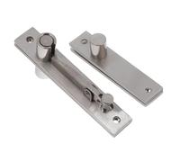 BESTYASH 2 pièces Charnière de Porte Pivotante Double Action Acier Inoxydable Invisible Rotation Silencieuse pour Portes Gauche et Droite