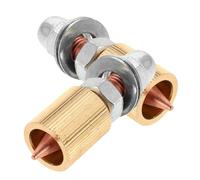 BESTYASH 2 Pièces Collet Chuck For Sheet Metal Repair Machine Dent Puller Clamp Heads For Automotive Body Fixing And Maintenance