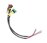 BESTYASH 2 pièces Commutateur de Guidon pour Interrupteur Phare et Klaxon Étanche avec de Démarrage et Arrêt Accessoire de Vélo Électrique Compatible avec Divers Modèles