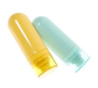 BESTYASH 2 Pièces Embouteillée vide Articles de toilette parfum de voyage rechargeable taille pour trousses de toilette sous-bouteilles de toilette bouteilles de voyage en plastique abdos