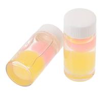 BESTYASH 2 pièces Lot de Nettoyants Liquides pour Pinces à Épiler Cils Détachant Colle Extensions Capacité Importante avec Éponge Intégrée Nettoyage Rapide Couleur Couleur Aléatoire