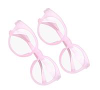 BESTYASH 2 Pièces Lunettes Garçon Fille Anti-lumière Bleue Monture Incassable et Anti-reflets Protection Yeux pour Garçons et Filles Confort Léger pour Gaming et Cours Ligne