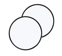 BESTYASH 2 pièces Miroirs Rétroviseurs Angle Mort Rond Ajustables avec Ventouse Large Champ de Vision pour Camion Voiture Vélo et Scooter Accessoires Sécurité Multifonctionnels