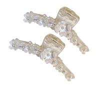 BESTYASH 2 pièces Pince à Cheveux Fleur Élegante Accessoire Pratique pour Cheveux Longs et Épais pour Mariage et Fête