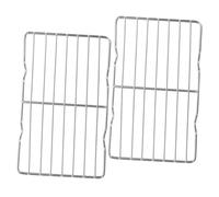 BESTYASH 2 pièces Refroidissement INOX Support Filtration Huile et Cuisson Polyvalente pour Barbecue et Four Maille Fine pour Cuisson Uniforme