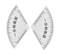 BESTYASH 2 Pièces Règles de Mesure Sourcils PVC Guide de Dessin Précis pour Maquilleurs Outils de Cartographie pour Forme Sourcils Adapté à Tous Types de Visage et Portable