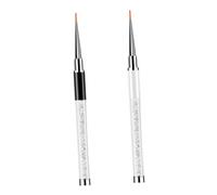 BESTYASH 2 Pièces Stylo à fleurs nail art Clous stylos vernis à ongles pour nail art marqueur d'art d'ongle stylo de bricolage manucure stylo manucure pratique outil de beauté salon abdos
