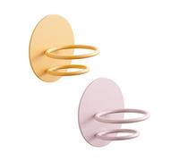 BESTYASH 2 Pièces Support Mural pour Éponge Rack Accroche Éponge Perçage Rangement Pratique pour Salon et Salle de Bain