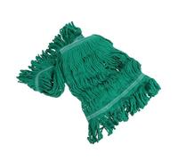 BESTYASH 2 Pièces Têtes de Mop Coton Réutilisables et Lavables Recharge de Balai à Franges Démaillable pour Sols Humides Accessoires de Remplacement pour Cuisine et Salle de Bain