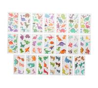BESTYASH 20 Feuilles Autocollant de tatouage de dinosaure femmes temporaires faux dinosaure de tatouage temporaire mignon stickers Papier de transfert d'eau