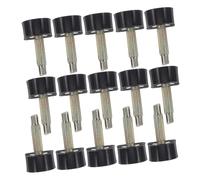 BESTYASH 20 Paires Lot de Embouts de Rechange pour Talons Élevés Forme U Protections Antidérapantes et Silencieuses pour Réparation Talons Fins et Carrés et Confortable