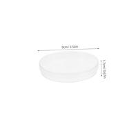 BESTYASH 20 pièces Boîtes de Pétri Transparentes Stériles avec Couvercle pour Culture Cellulaire et Expériences Biologiques Laboratoire