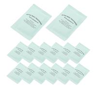 BESTYASH 20 Pièces Lingettes nettoyantes remplies d'huile lingettes à l'huile post-cire Lingettes d'épilation rasoir des sourcils de cire huile de cire liquide Green