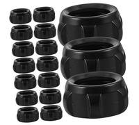 BESTYASH 20 pièces Mount Nut Adapter for Wireless Charging Adjustable Ball-Joint Fixed Holder Ring Secure Phone Holder Accessory Compatible with Various Car Models
