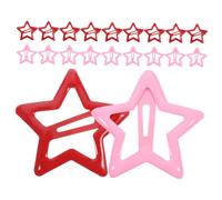 BESTYASH 20 Pièces Pins à Cheveux Roses Étoile Accessoires Pour Cheveux Mignons Pour Tout-petits Géométrique Support Pour Frange