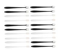 BESTYASH 20 Pièces Soft Toothbrush Set For Adults With Sensitive Gums Wave And Flat Design Plastic Travel Toothbrushes In Compact Tube For Home And Travel