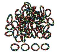 BESTYASH 200pièces Élastiques à Cheveux Pour Filles Petits Élastiques Décoratifs Accessoires Pour Cheveux Et Texturés Pour