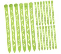 BESTYASH 20pcs Barres de Permanente Vertes en Plastique pour Coiffure Fluffy, Accessoire pour Boucler les Cheveux la Racine, Usage Domestique et Salon Couleur Aléatoire Style Aléatoire