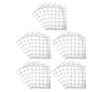 BESTYASH 25feuilles Autocollants Adhésifs Cils Support Imperméable Pastilles Plateau Colle Extensions Cils