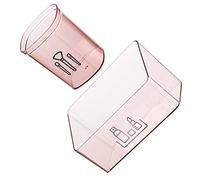 BESTYASH 2pièces Boîtes De Rangement Pour Maquillage Et Pinceaux Lot De Boîtes De Rangement Pour Cosmétiques Et Accessoires De Beauté Organisateur De Comptoir De Commode Bureau