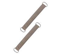 BESTYASH 2pièces Brosse à Dos Et Bande De Douche Exfoliante Avec Lanières Longues Pour Éliminer Peaux Mortes Pendant La Douche