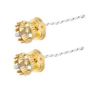 BESTYASH 2Pièces Brûleur de Lampe à Huile Vintage Mèches de Remplacement Accessoires pour Lampes à Huile Rétro Kérosène pour Projets DIY Réparations