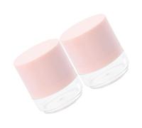 BESTYASH 2pièces Contenant Pour Poudre De Maquillage Boîte à Poudre Cosmétique Pour Voyage Avec Houppette Pratique Pour Ranger Et Transporter