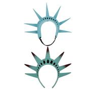 BESTYASH 2pièces Crown Headband Statue Accessory Pour Halloween Et Fêtes Thématiques Costume Unique Pour Cosplay Et Événements Pour Adultes Et Garçon Fille