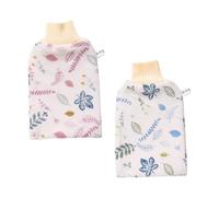 BESTYASH 2pièces De Bain Douche Masseur Exfoliant Pour Corps Imprimés Lot