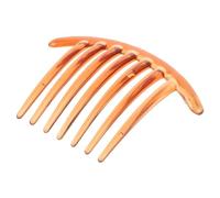 BESTYASH 2pièces Lot de Peignes à Cheveux French Twist à Dents Larges Accessoire de Coiffure pour Femme et Fille avec Prise Incurvée