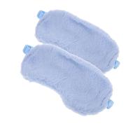 BESTYASH 2pièces Masques De Sommeil Peluche Pour Et Femmes De Masques Pour Yeux Pour Nuits Tranquilles Avec Design Cartoon Mignon Écran Lumineux