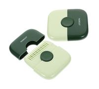 BESTYASH 2pièces Peigne De Coiffure Pour Peigne De Coupe De Cheveux Outil De Coiffage Pour Frange à Raser Sécurisé Pour Coupe Amincissement Efficaces