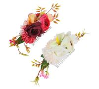 BESTYASH 2pièces Peigne Latéral Pour Cheveux Lot De Épingle à Cheveux De Mariée Pinces à Vintage Accessoires De Pour Femme Coiffe De Fille Pour Mariage