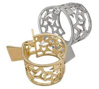 BESTYASH 2pièces Pinces Cheveux Petites Géométriques Étoiles Clips Queue De Cheval Pour Femmes Et Filles Accessoires Élégants Résistants Et Polyvalents Pour Cheveux Longs Et Fins