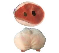 BESTYASH 2pièces Porte-Monnaie Peluche avec Design Adorable De Cochon De Rangement pour Femmes Et Filles Pratique pour Monnaie Et Cartes Nez De Cochon Derrière