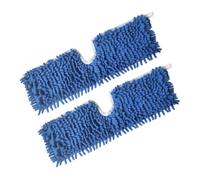 BESTYASH 2pièces Recharge pour Balai Chenille Têtes de Rechange pour Balai Lingettes de Rechange Réutilisables pour Lingette Chenille