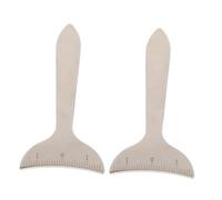 BESTYASH 2pièces Règle De Mesure Pour Paupières Acier Outil De Mesure De Œil Et Contour Pour Maquillage Cosmétiques