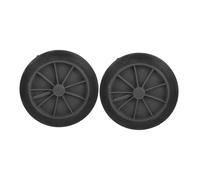 BESTYASH 2pièces Roues De Rechange Pour Poubelle Exterieure Grandes Poubelles Equipement Commercial Piece De Rechange Usage Exterieur