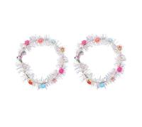 BESTYASH 2pièces Serre-tête Lumineux Forme De Guirlande Décor De Cheveux Clignotant Pour Fête Couvre-chef Led