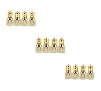 BESTYASH 3 Ensembles Bouteille D'huile Essentielle Conteneurs De Stockage De Parfum Mini Bouteilles De Parfum Voyage Flacon De Parfum Rechargeable Un Verre 4 Pièces * 3